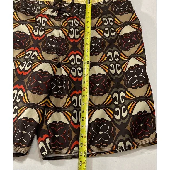 Old Navy Men's Brown Multi Board Short Swim XXL NWT